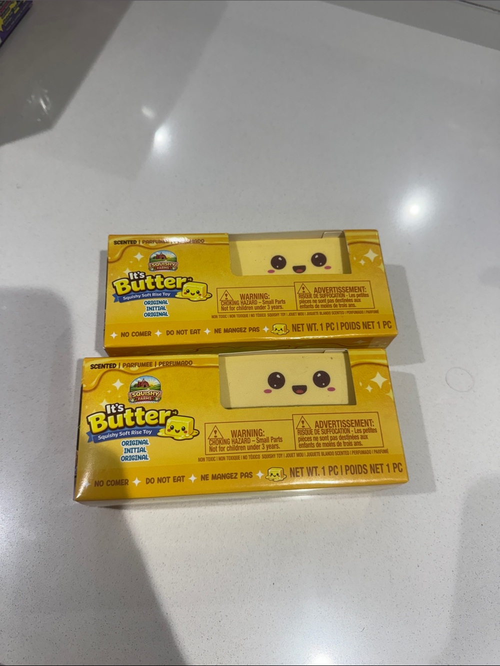 Butter Yellow Scented Squishy Toy Pack - It's Butter